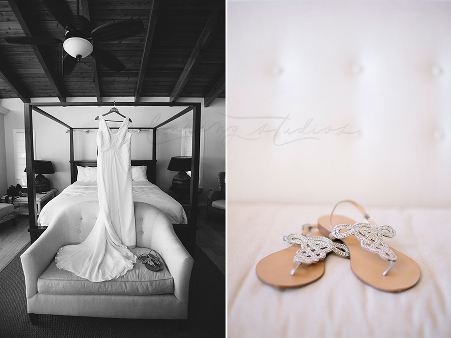 Wedding details at La Siesta Resort in Islamorada, Fl