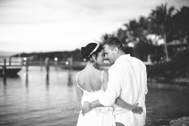 key largo wedding sunset