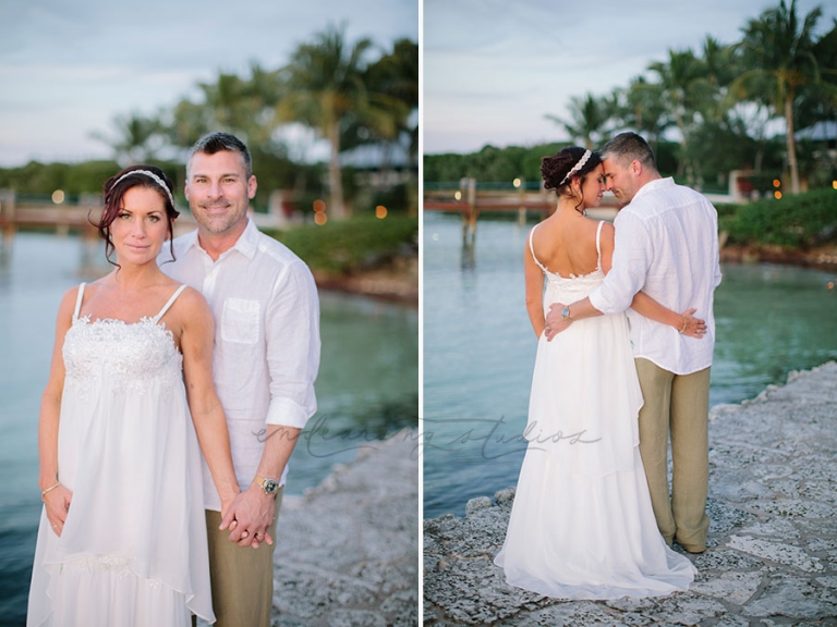 key largo wedding sunset