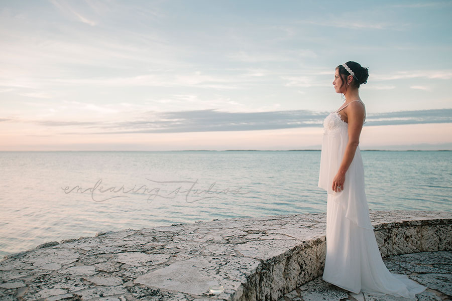 key largo wedding sunset